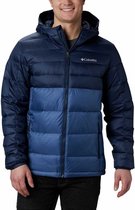 COLUMBIA - buck butte insulated hooded jacket - Blauw