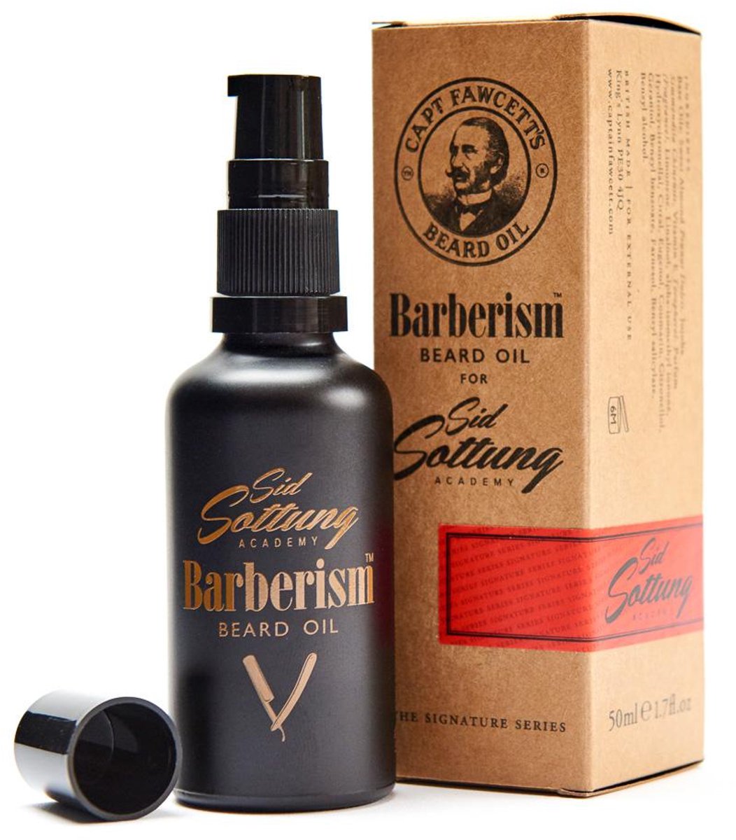 Captain Fawcett Barberism baardolie (50 ml)