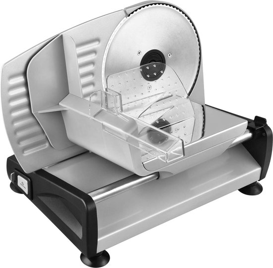 Cecotec Rock'Ncut Advance Metalen snijder, vermogen 180 W, schijf 190 mm, dikte-instelling 0-15 mm, Quickout-schijf, trolley van roestvrij staal, stabiliteit en veiligheid