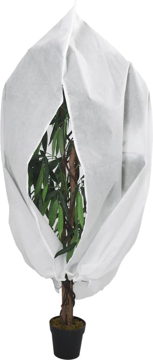 vidaXL - Plantenhoezen - met - ritssluiting - 2 - st - 70 - g/mÂ² - 2,36x2 - m van VidaXL — afbeelding 4