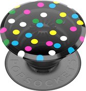 Popsockets PopGrip Zwart Disco Dots voor Smartphone