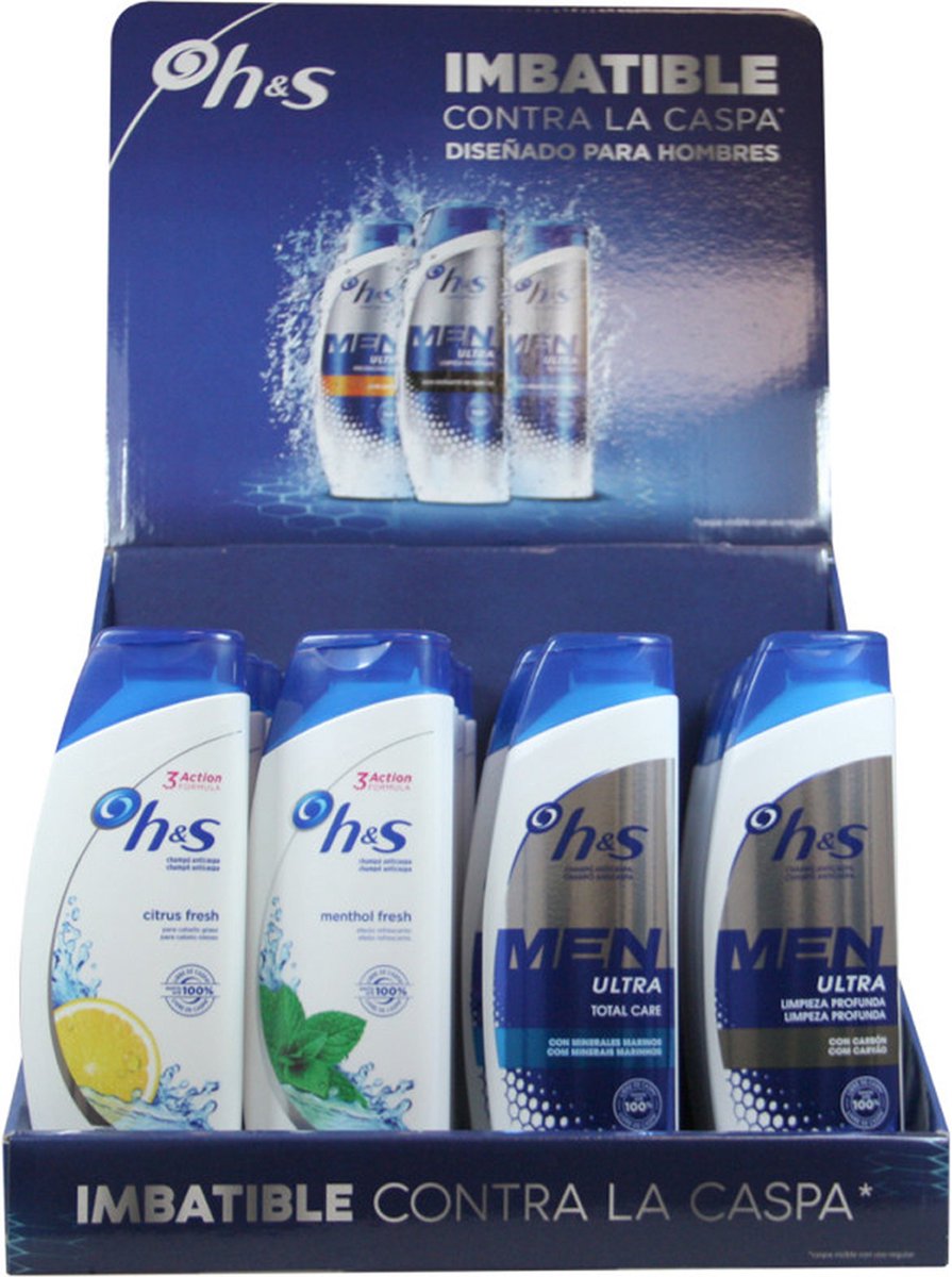 Head & Shoulders - Anti-roos shampoo - 24 Stuks - Display