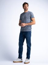Petrol Industries - Heren Russel regular tapered fit jeans jeans - Blauw - Maat 33
