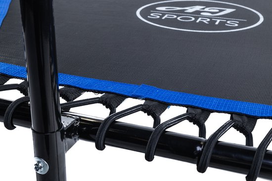 AJ-Sports Fitness Trampoline - Mini Trampoline - Inclusief grijpstang - Ø 105cm - Belastbaar tot 200 kg - Trampoline - Trampolines