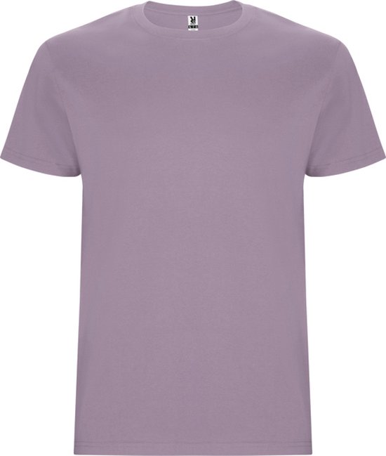5 Pack T-shirt's unisex met korte mouwen 'Stafford' Lavender - XXL