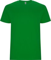 5 Pack T-shirt's unisex met korte mouwen 'Stafford' Grasgroen - 3XL