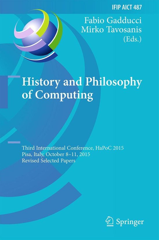 Computer Science (R0) - History and Philosophy of Computing - cover