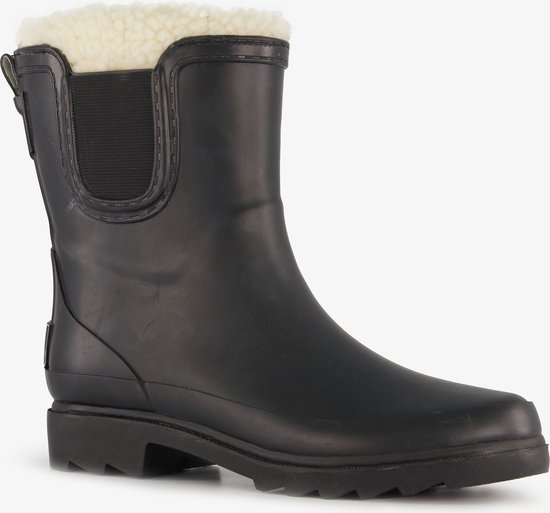 Mountain Peak gevoerde dames regenlaarzen zwart Maat 36 100% stof- en  waterdicht bol