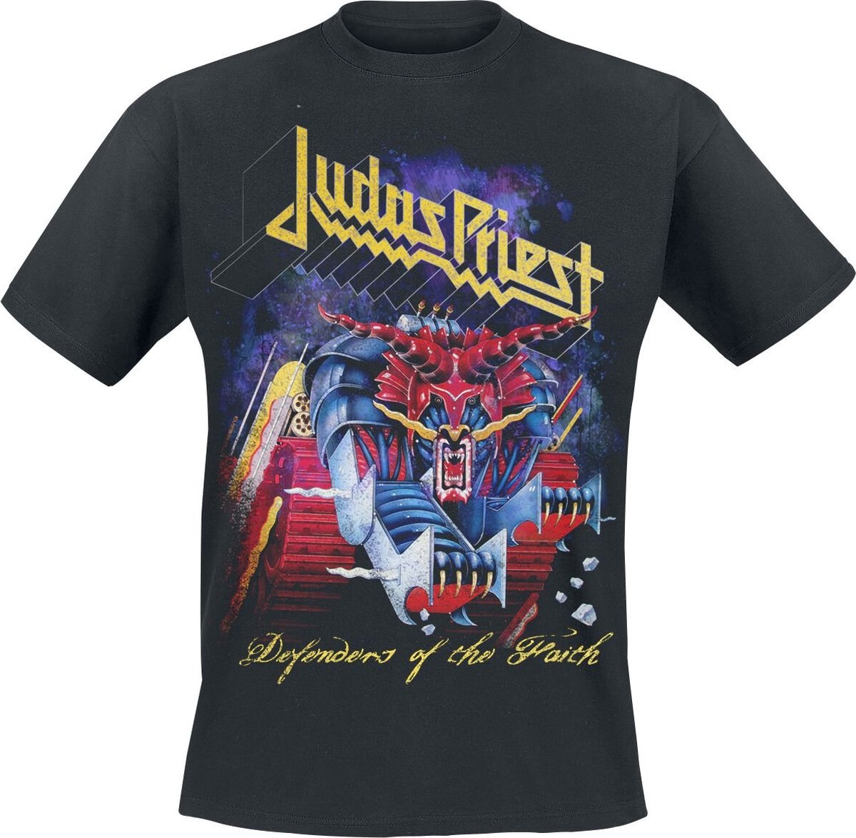 Judas Priest Defenders Blowup Heren T-shirt - zwart - M