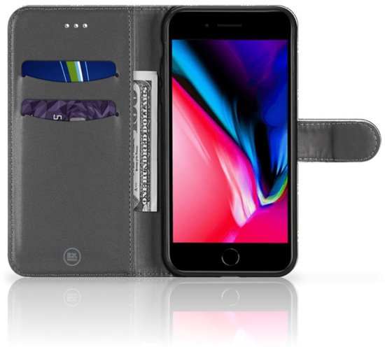 Magnétique Etui Housse pour Apple iPhone 7 Plus | 8 Plus Portefeuille Français Lily
