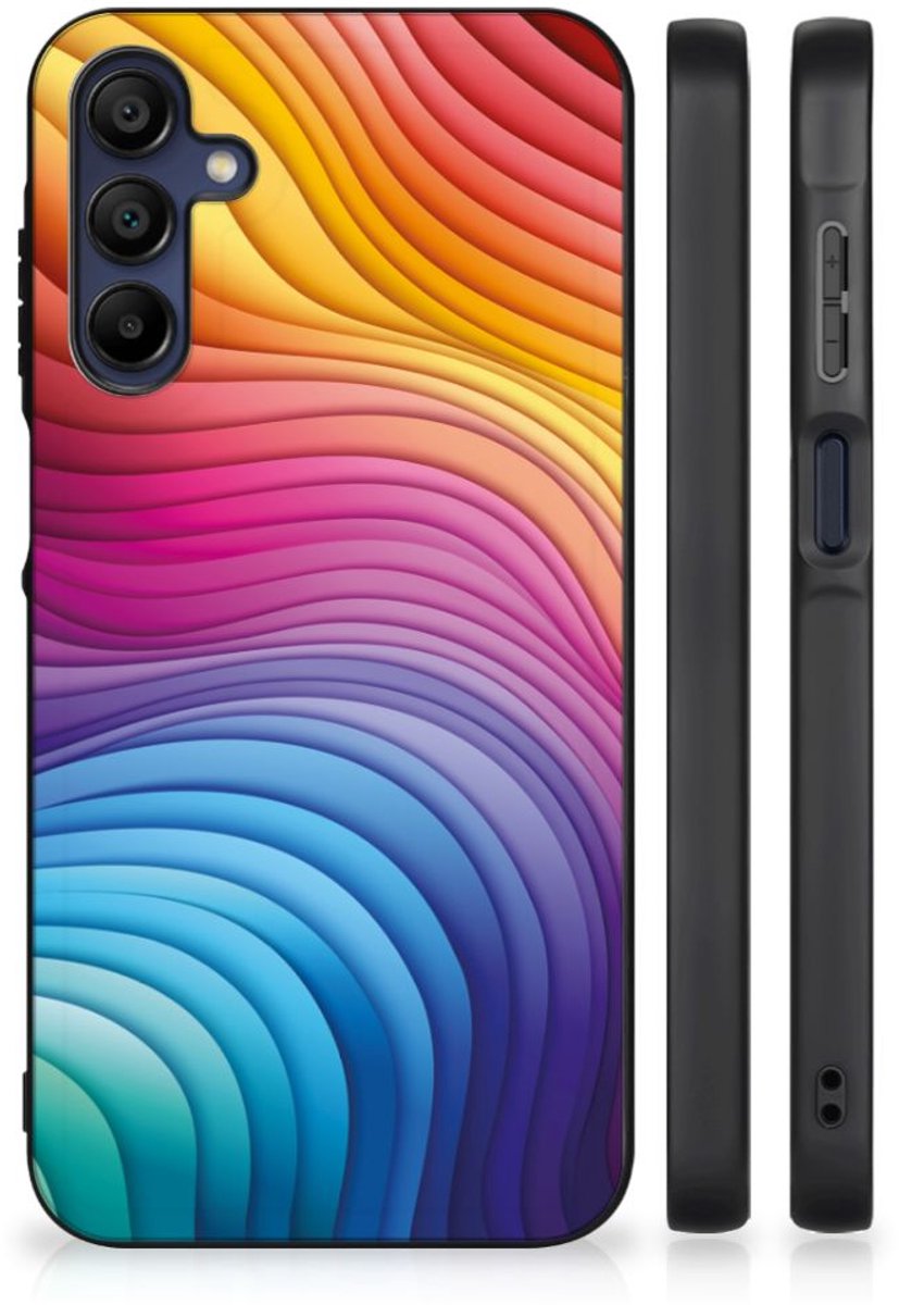 Backcover voor Samsung Galaxy A15 Regenboog