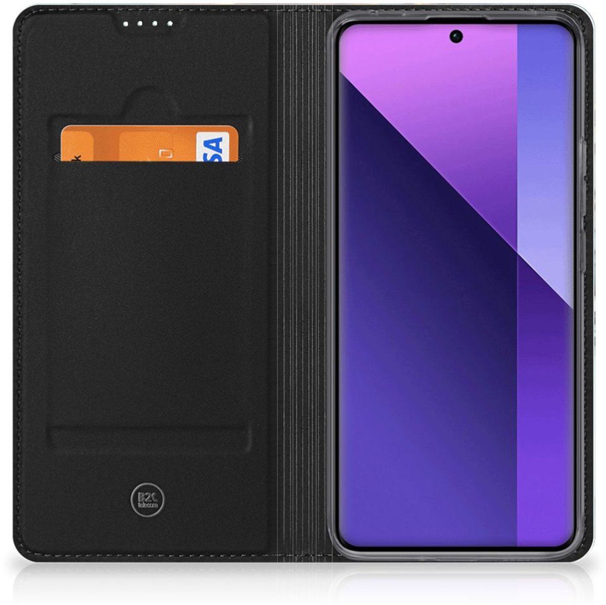 Bookcase voor Xiaomi Redmi Note 13 Pro Plus Watercolor Mix