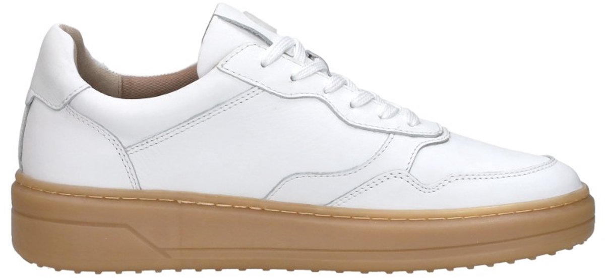 SUB55 Abel Sneakers Laag - wit - Maat 43