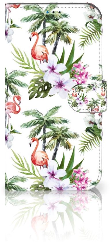 Coque Téléphone iPhone 14 Pro Max Protection Téléphone Palms Flamingo
