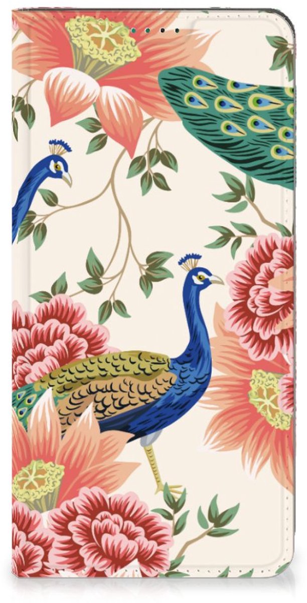 Hoesje maken voor Nokia G42 Pink Peacock