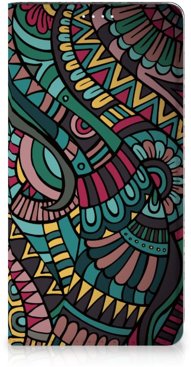 Samsung Galaxy A54 Hoesje met Magneet Aztec