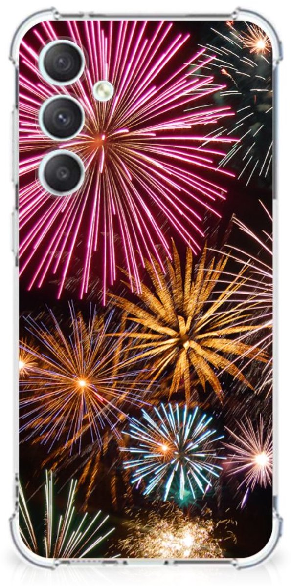 Samsung Galaxy S23 FE Anti Shock Bumper Case Vuurwerk