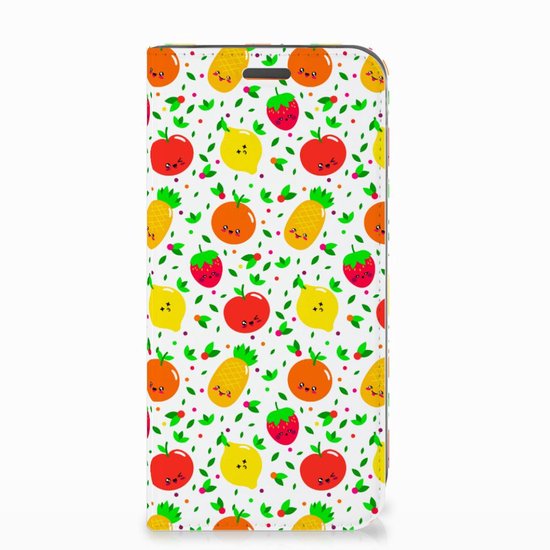 Coque Motorola Moto E5 Play Standcase Design Fruits