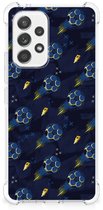 Coque en silicone transparente adaptée au Samsung Galaxy A53 5G Voetbal