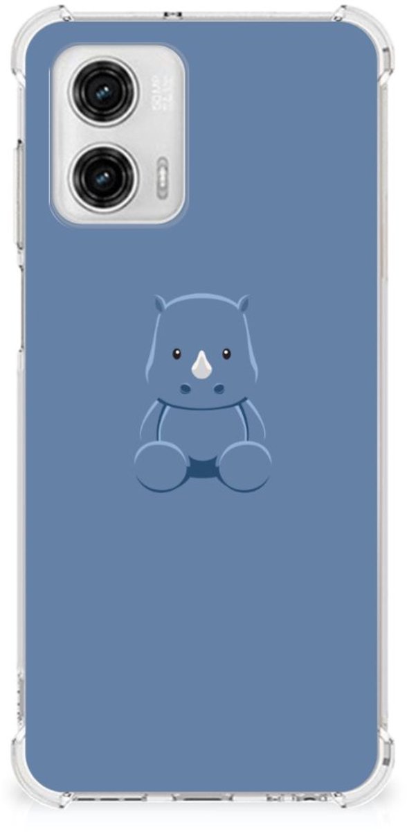 Motorola Moto G73 Stevig Bumper Hoesje Baby Rhino