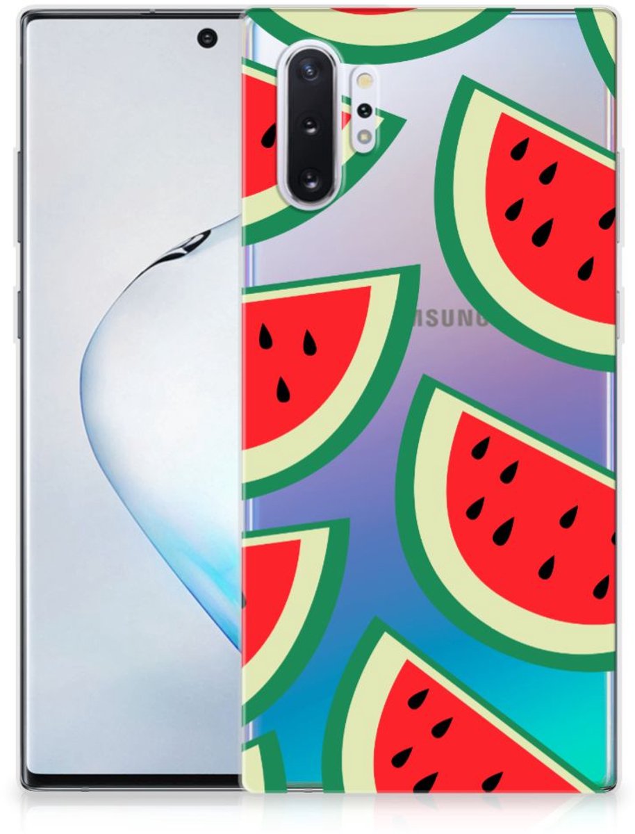 Samsung Galaxy Note 10 Plus Siliconen Case Watermelons