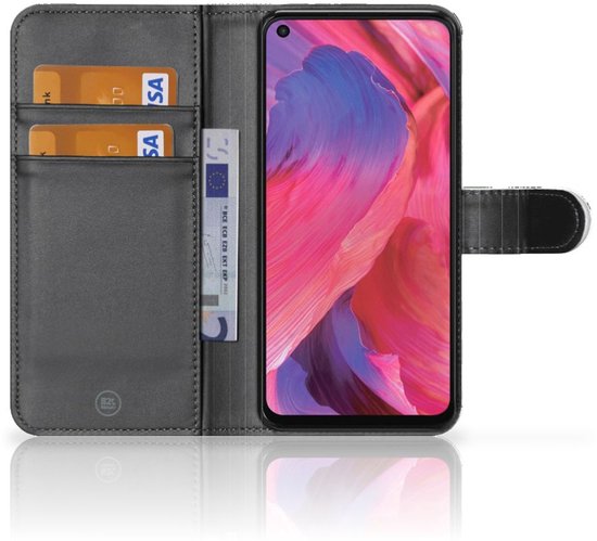 Étui avec cartes pour OPPO A54 5G | A74 5G | Dinosaurus A93 5G