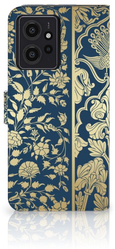 Portefeuille Livre Xiaomi Redmi Note 12 4G Coque Téléphone Fleurs beiges