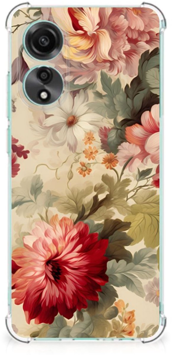 Case voor OPPO A78 4G Bloemen