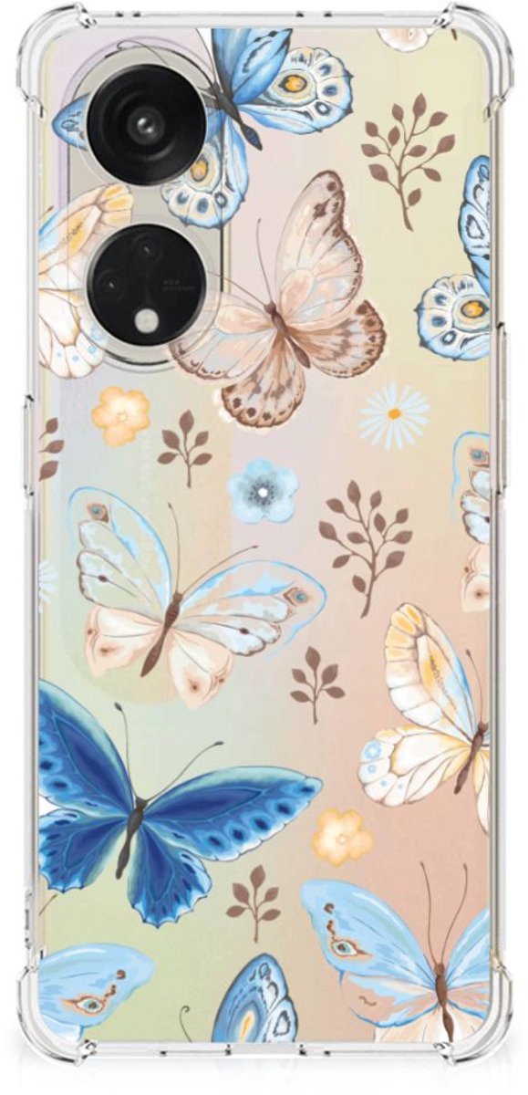 Back Cover voor Case Anti-shock voor OPPO A98 Vlinder