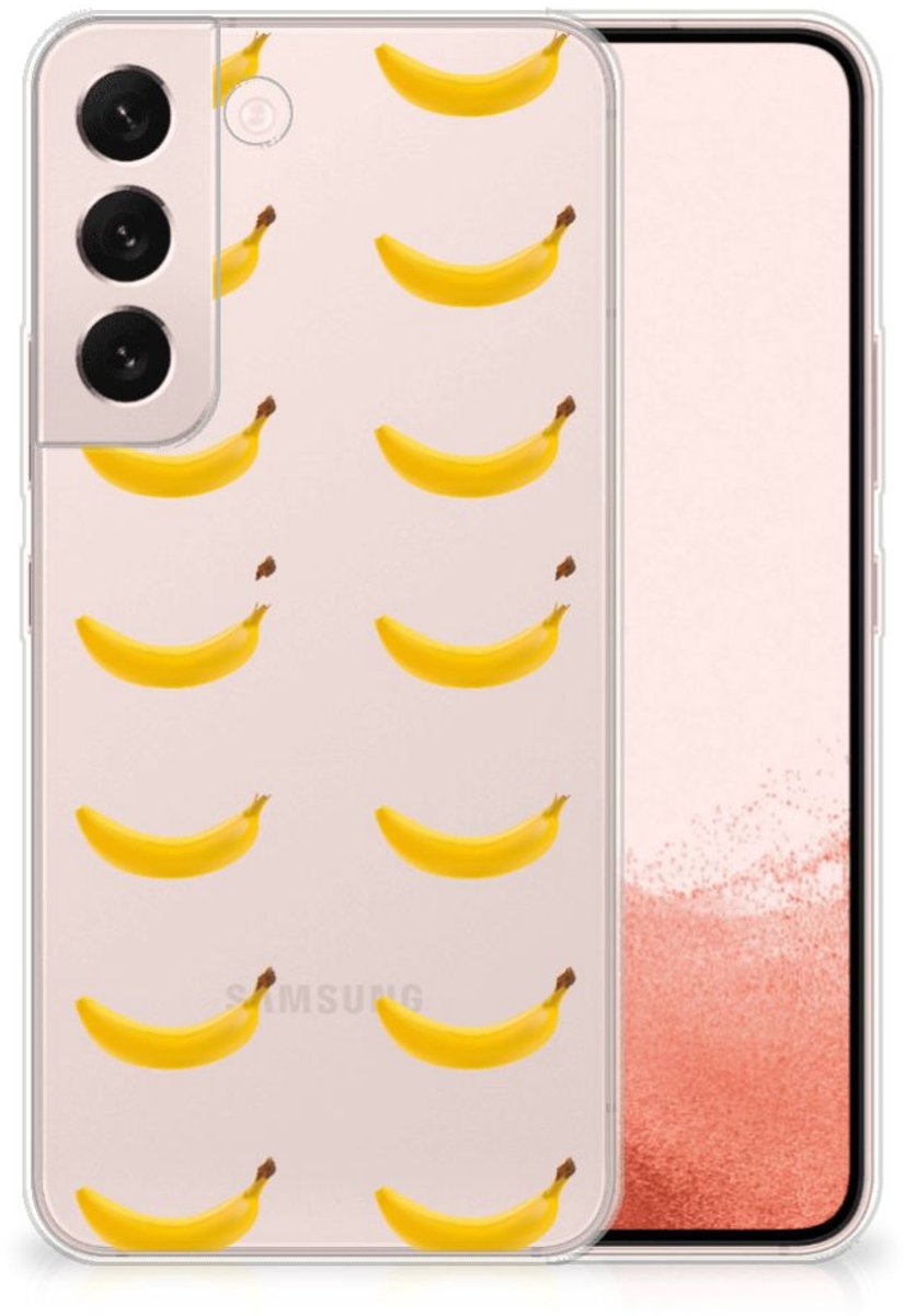 Samsung Galaxy S22 Siliconen Case Banana