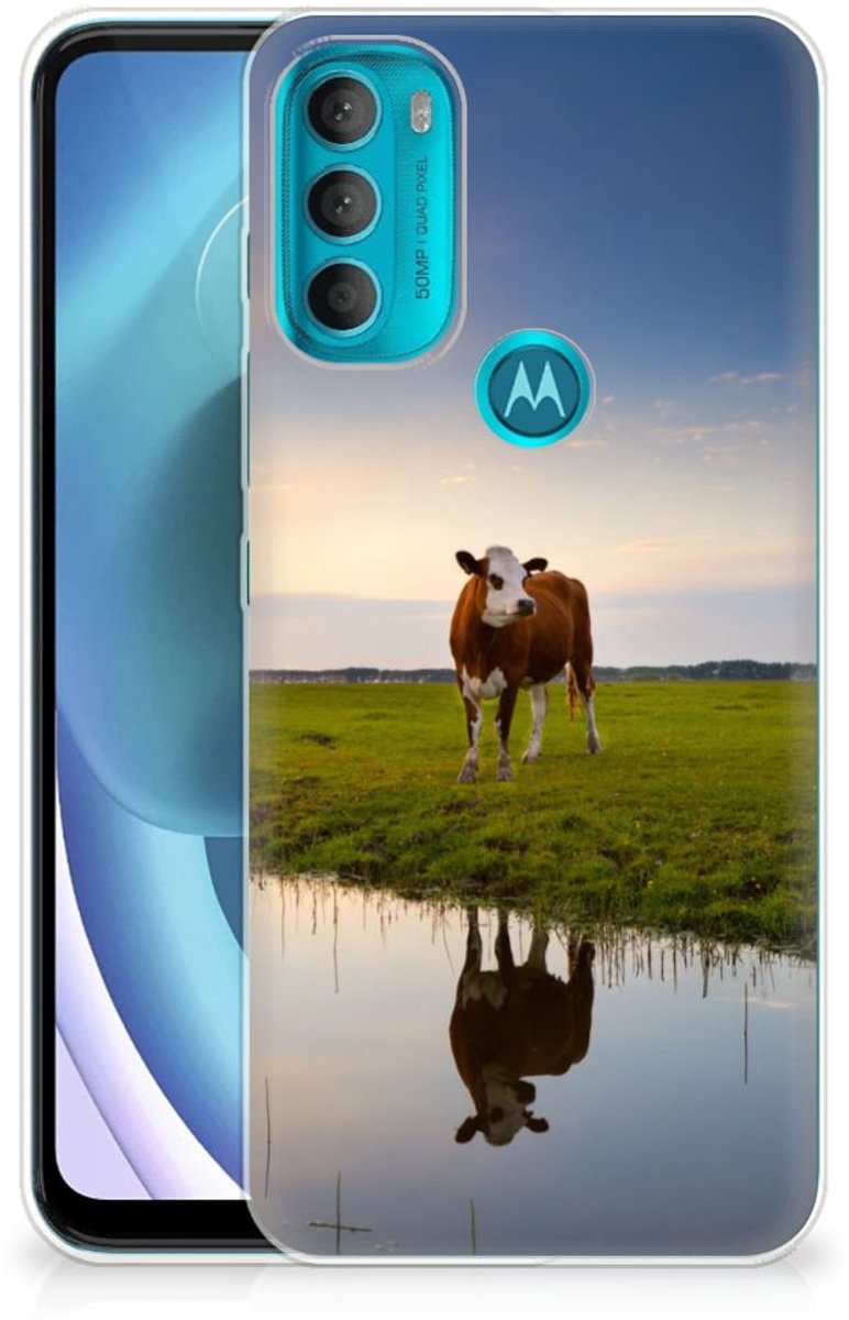 Motorola Moto G71 5G TPU Hoesje Koe