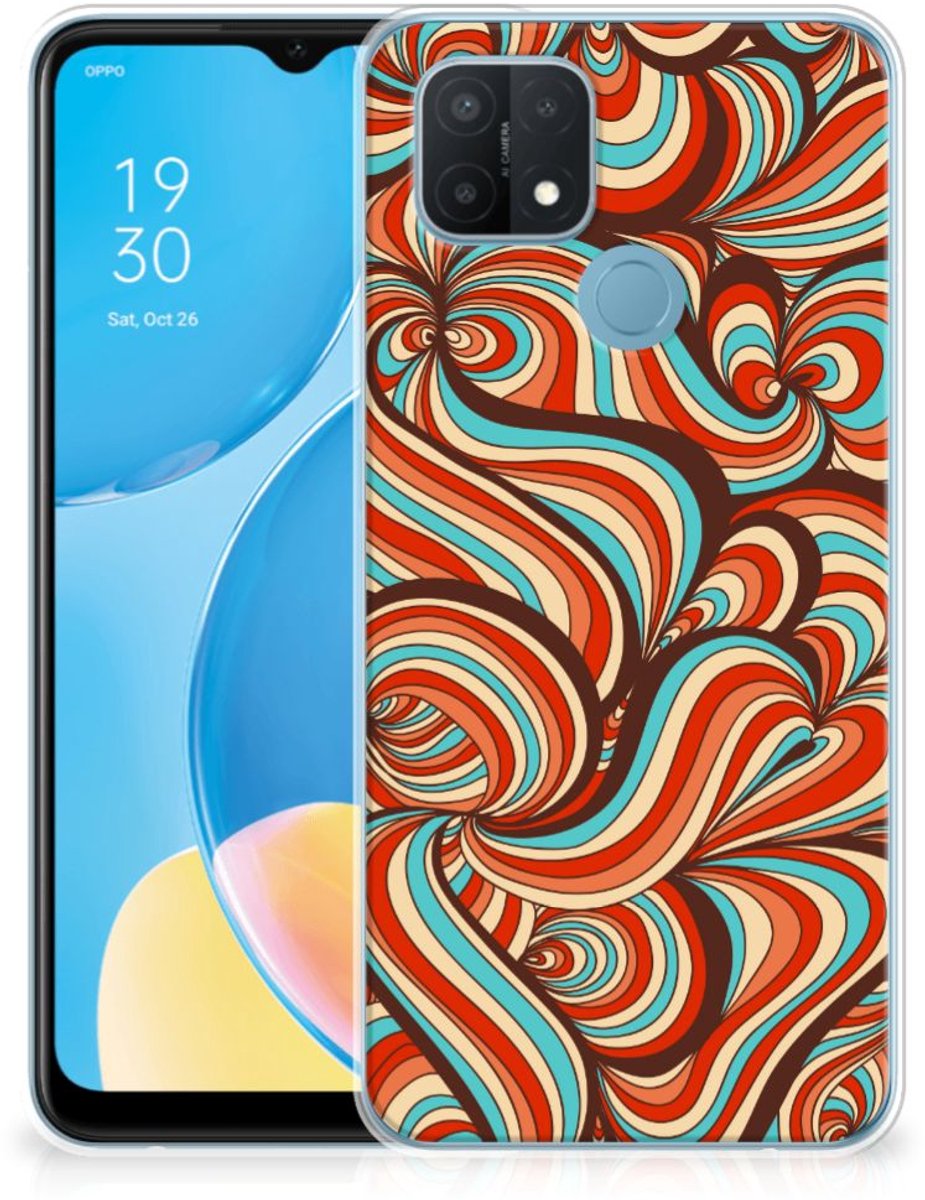 OPPO A15 Hoesje maken Retro