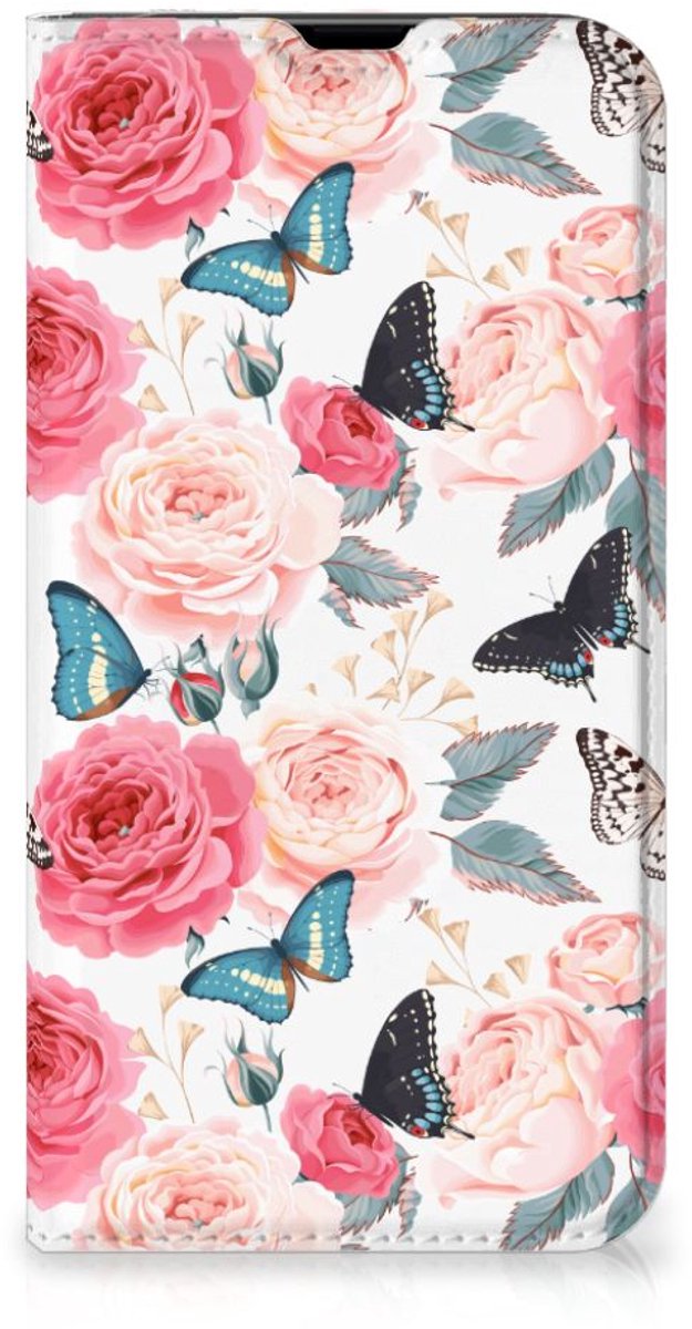 iPhone 13 Pro Smart Cover Butterfly Roses