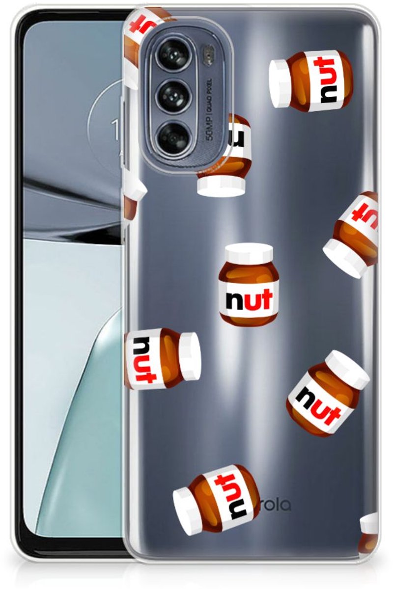 Motorola Moto G62 5G Siliconen Case Nut Jar