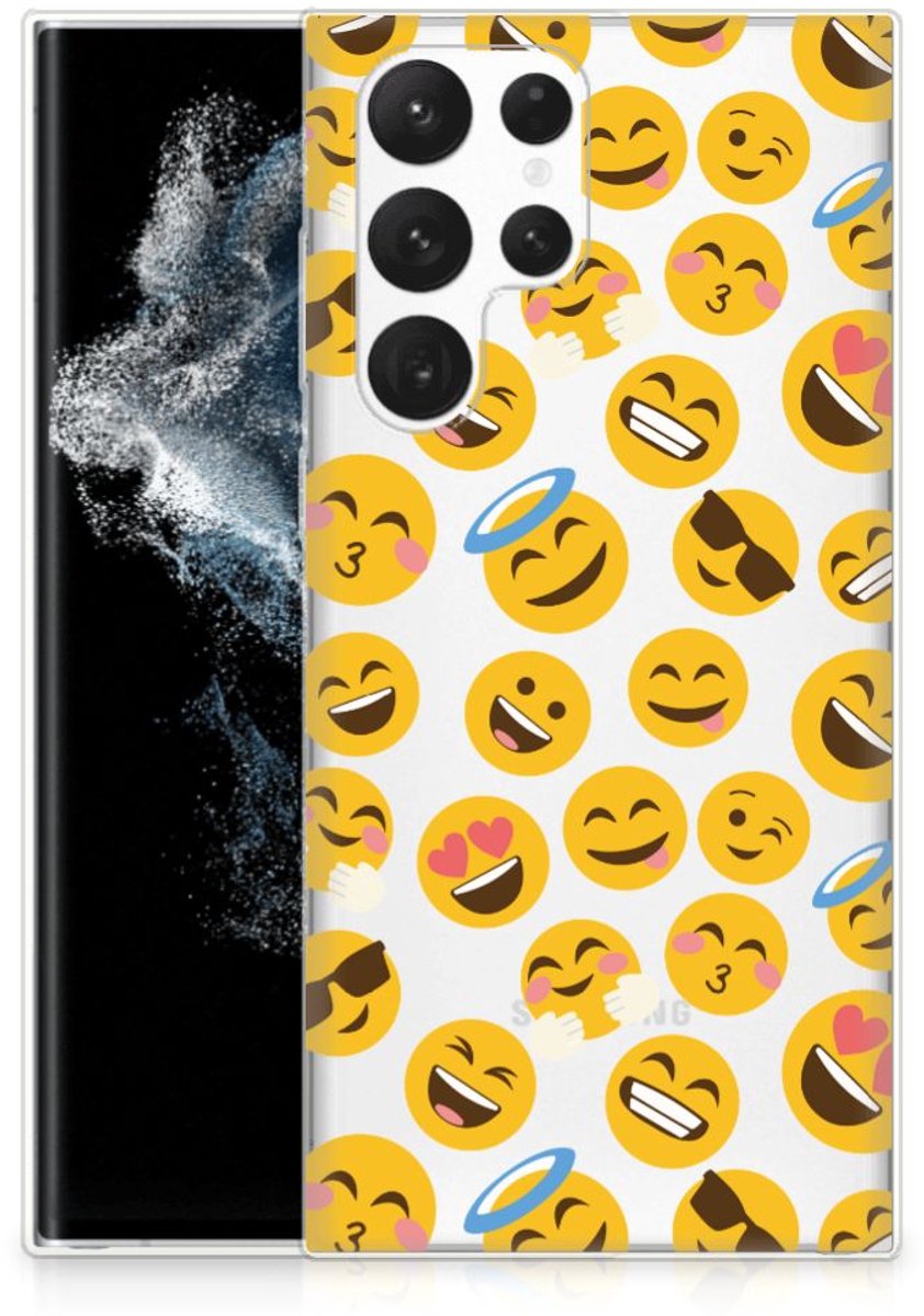 Samsung Galaxy S22 Ultra TPU bumper Emoji