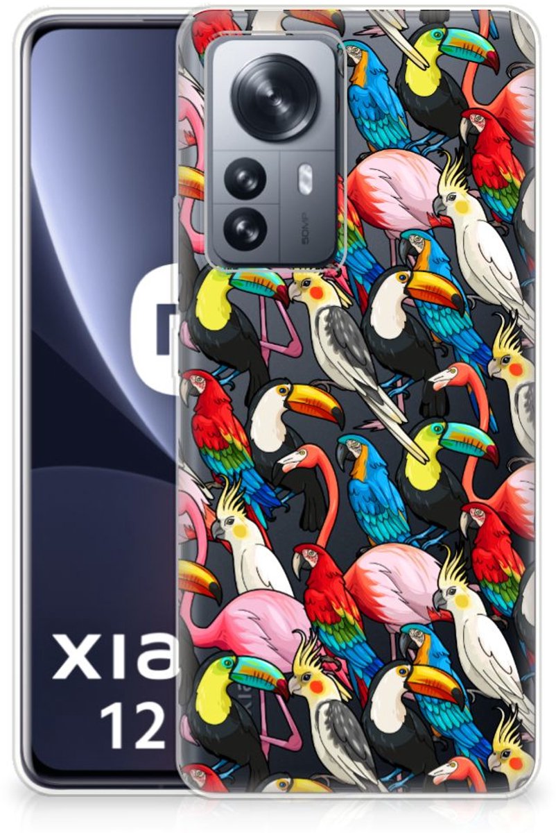 Xiaomi 12 Pro TPU Hoesje Birds