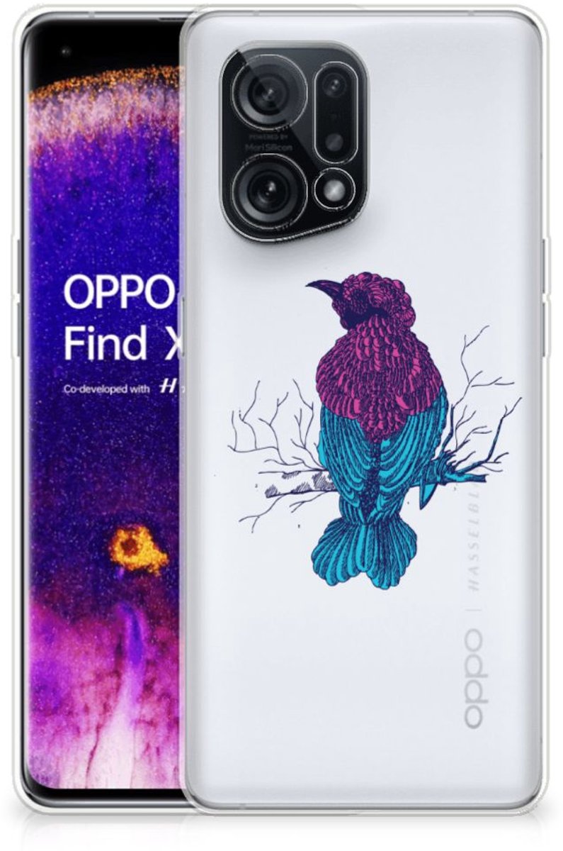 OPPO Find X5 Telefoonhoesje met Naam Merel