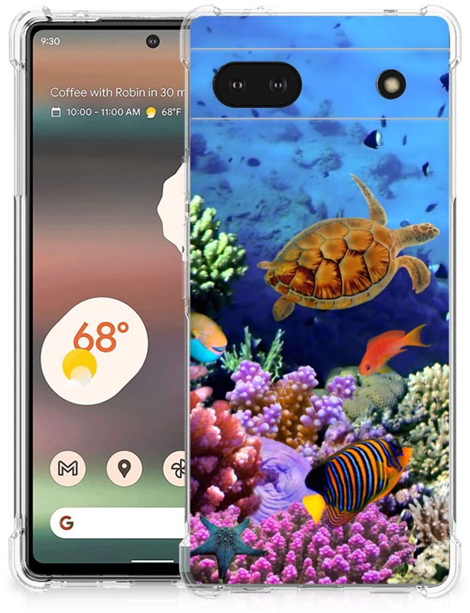 Google Pixel 6A Case Anti-shock Vissen