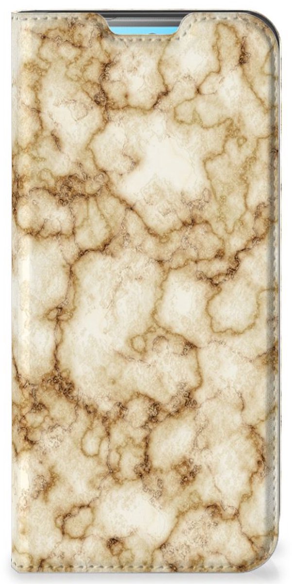 Xiaomi Redmi 10 Standcase Marmer Goud