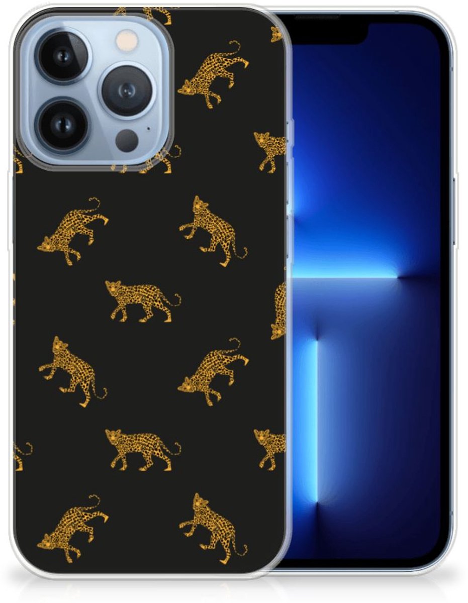 TPU Hoesje voor Apple iPhone 13 Pro Leopards