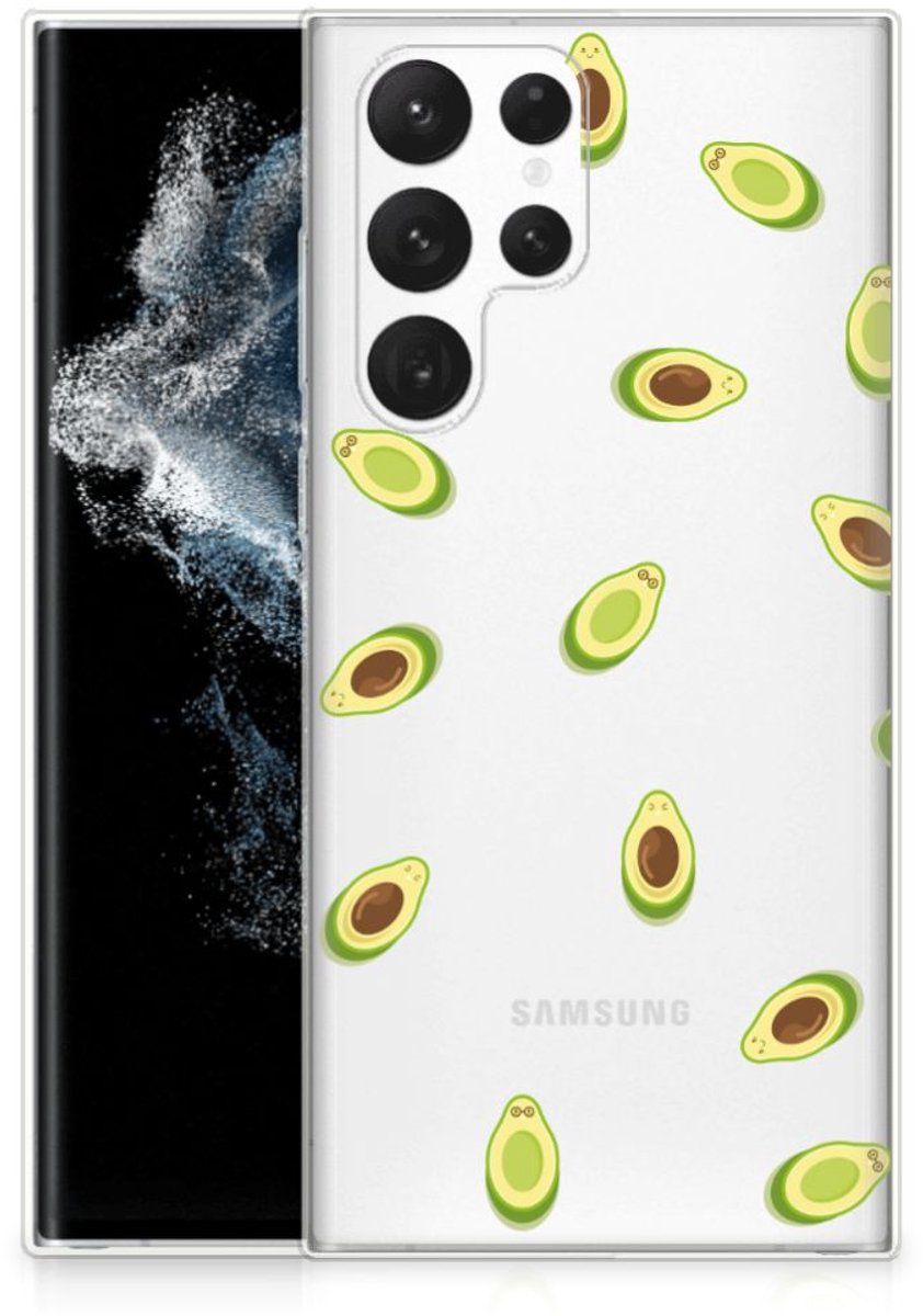 Samsung Galaxy S22 Ultra Siliconen Case Avocado