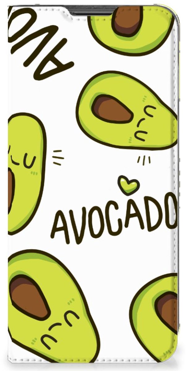 Book Case voor Motorola Moto G22 Magnet Case Avocado Singing