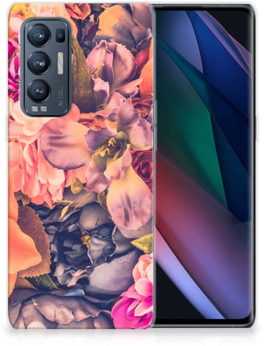 OPPO Find X3 Neo TPU Case Bosje Bloemen