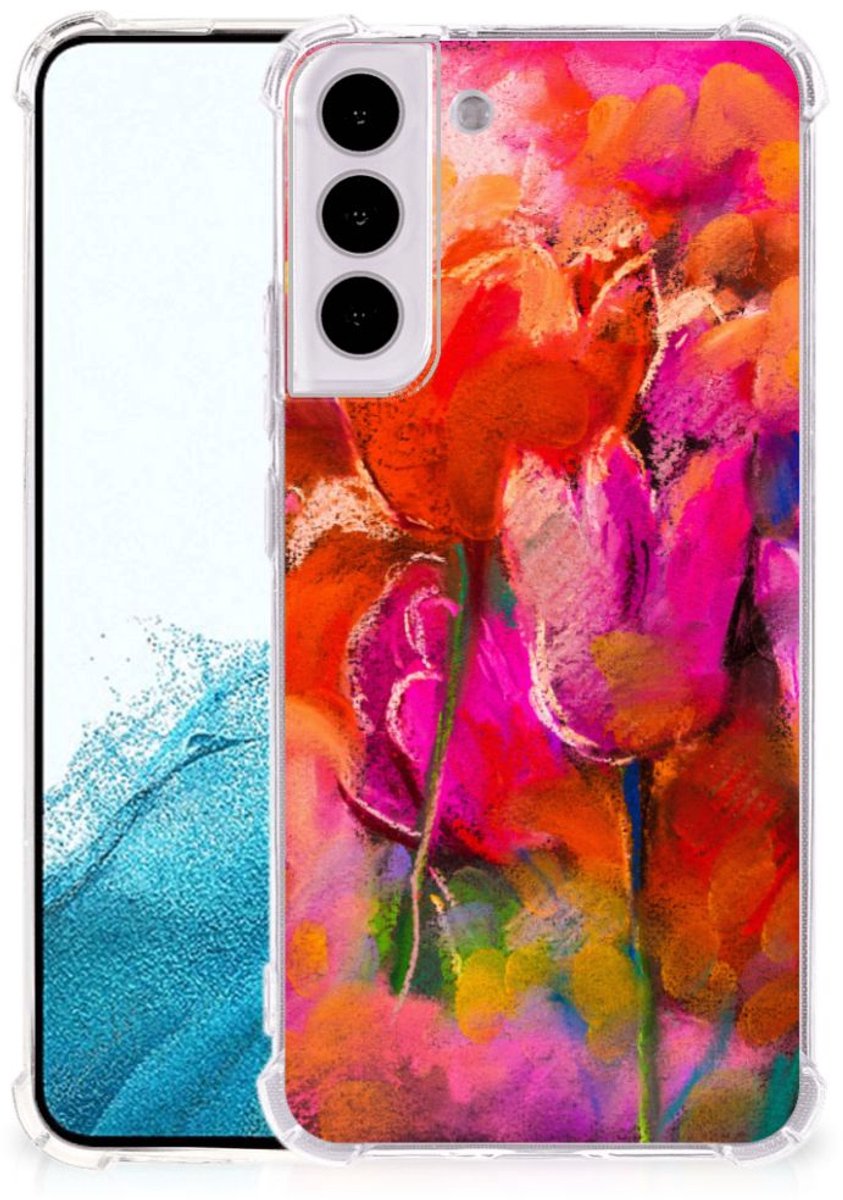 Back Cover Samsung Galaxy S22 Plus Tulips