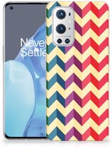 Coque pour OnePlus 9 Pro TPU Silicone Etui Zigzag Couleur