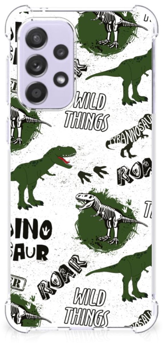 Case Anti-shock voor Samsung Galaxy A33 Dinosaurus