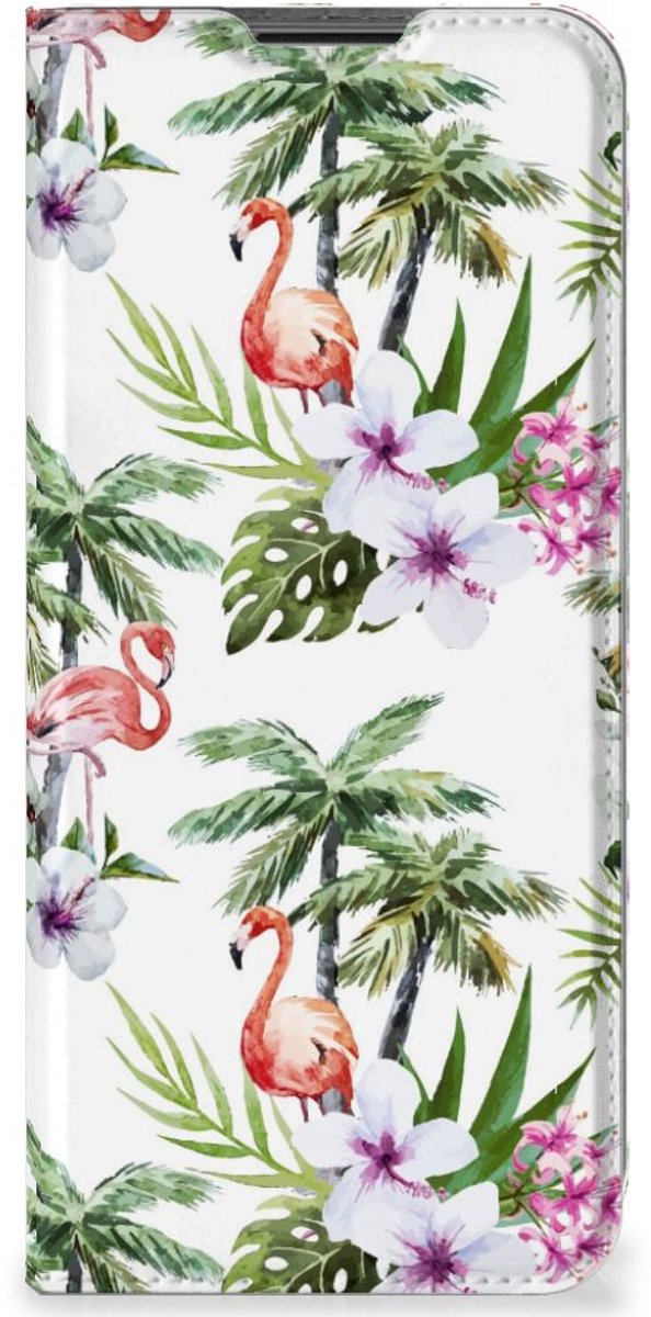 Nokia G50 Hoesje maken Flamingo Palms
