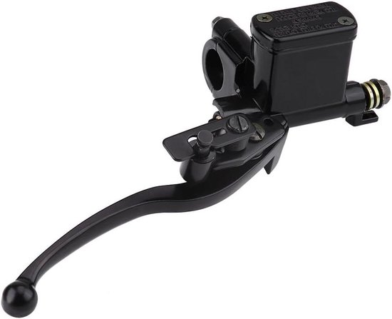 Universele remhendel voor motorfiets, 1 paar handremgrepen van 7/8 inch, rem voor stuur, ATV, handgreep voor hoofdkoppeling (oranje
