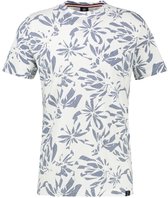 Lerros T-shirt T Shirt Met Stretch 2533027 103 Broken White Mannen Maat - XL