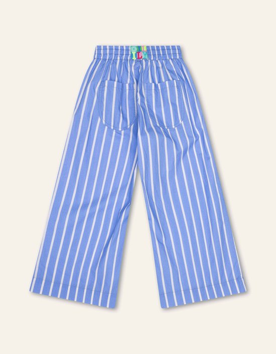 Oilily - Pantalon Palazzo - Blauw - 116/6 ans